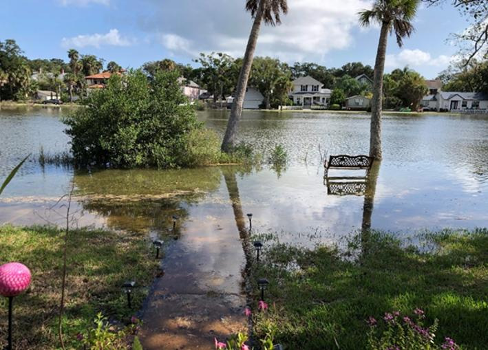 St. Augustine has filed eminent domain actions against two homeowners along Lake Maria Sanchez to build a long-sough seawall around the lake to mitigate flooding.
