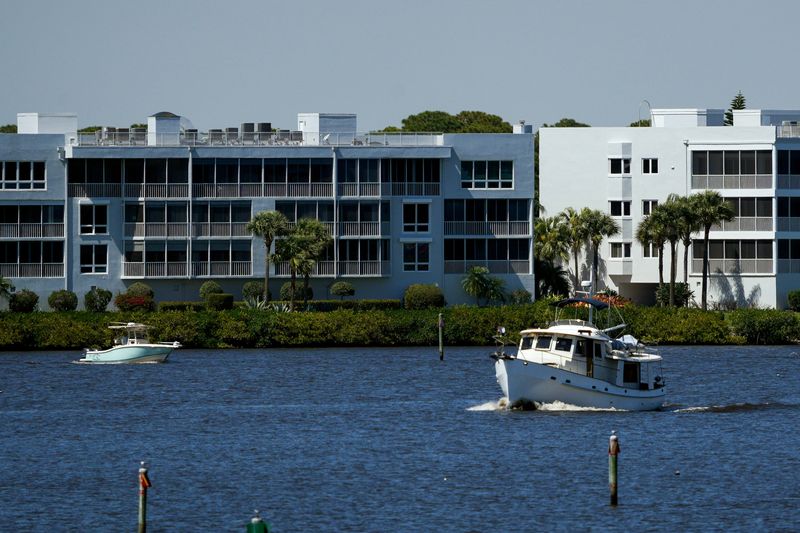 The Admiralty in Palm City, with a private 22-slip boat harbor on the St. Lucie River, has 49 units in five buildings. Repairs were flagged in 2024 to buildings on Southwest Chapman Way following state-mandated "milestone" inspections of the foundation, floors, roof, balconies and stairways. According to Michael Lazarus, 80, the association's treasurer, $3.5 million in repairs have been made since its milestone inspection report.