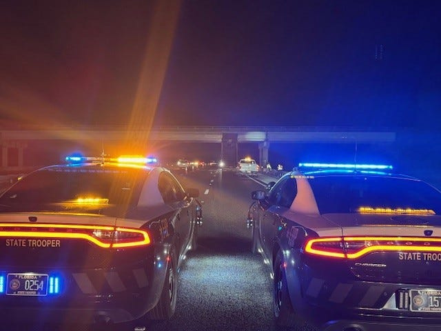 Northbound I-75 was closed March 17, 2025, after a capsized dump truck bed collided with the County Road 475 overpass.