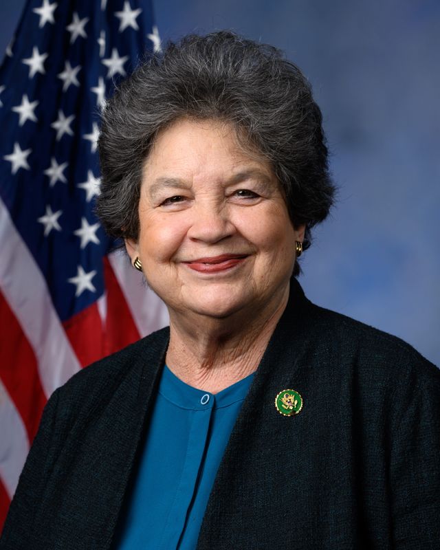 Rep. Lois Frankel, D-West Palm Beach, is a co-sponsor of a bill that would reimburse Palm Beach County for the costs or providing security for President Trump.