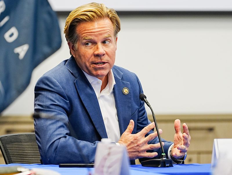Congressman Mike Haridopolos, shown here during a March 2025 visit to the Kennedy Space Center, says the country needs to get tougher on crime.