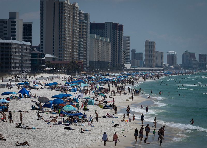 Bay County commissioners designated March 28 to April 11 as a high impact period for the county. They also established a high impact zone and curfew.
