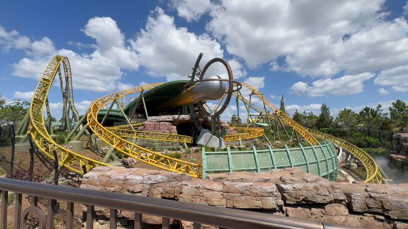 Florida Theme Park Rides - The USA TODAY Florida Network was invited to be among the first to visit Epic Universe before it opens to the public next month. One of Celestial Park's rides is Stardust Racers, a dual-launch racing coaster that hurls you across the cosmos