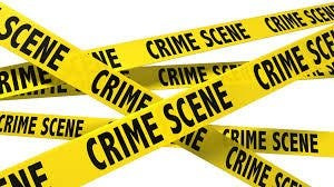 Stock photo of crime scene tape