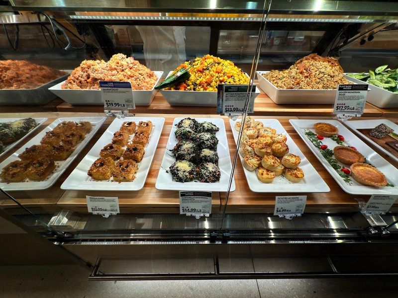 Plum Market sells grab-and-go entrees, side dishes, sandwiches, salads, soups and sushi.