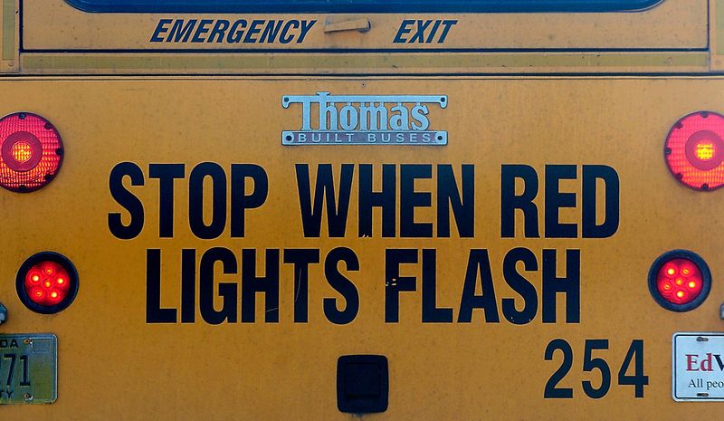 Sarasota County Schools bus.