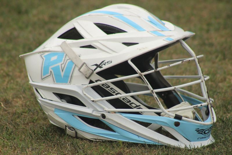 STOCK | A Ponte Vedra High School lacrosse helmet is pictured after the FHSAA Region 1-2A high school boys lacrosse final against Nease on May 3, 2025, in Ponte Vedra Beach, Florida. [Clayton Freeman/Florida Times-Union]