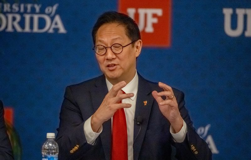 Dr. Santa Ono, once the sole finalist for the University of Florida's 14th president before being voted down by the Board of Governors, has accepted the president position at  EIT Global.