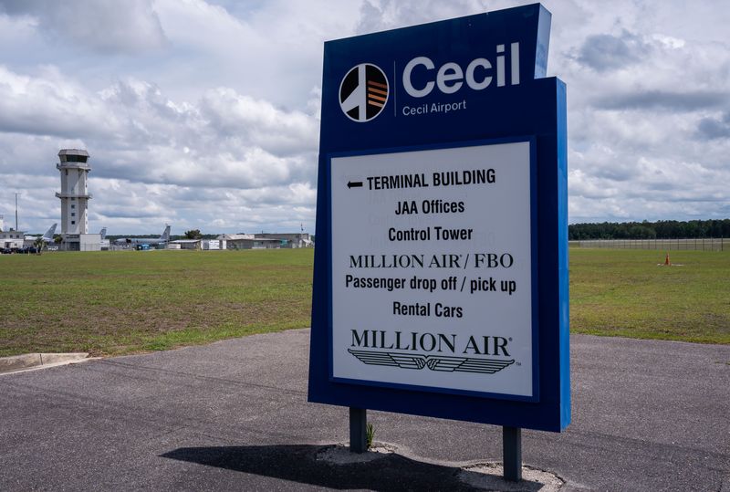 A company code-named Project Bluebird is considering Jacksonville for a manufacturing facility that would build passenger jets at Cecil Airport on the Westside at Cecil Airport in Jacksonville, Florida. [Doug Engle/Florida Times-Union]