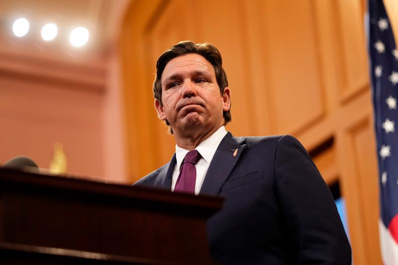 Florida Gov. Ron DeSantis.