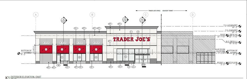 A rendering of the Trader Joe's that will go into the Avenue Viera.