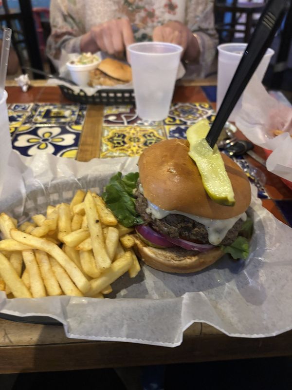 The "BYO Burger" offered at Bird's Aphrodisiac Oyster Shack located on 325 N. Bronough St.