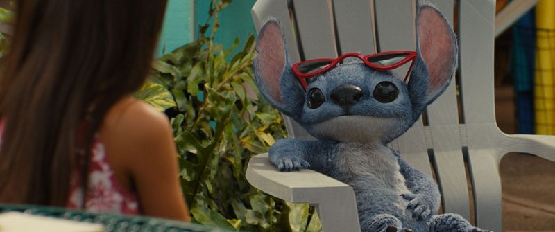 Lilo (Maia Kealoha, left) and Stitch return in Disney’s live-action "Lilo & Stitch."