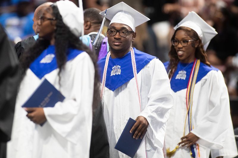 Godby High School celebrates 297 graduates at the 2025 commencement ceremony at Donald L. Tucker Civic Center Thursday, May 22, 2025.