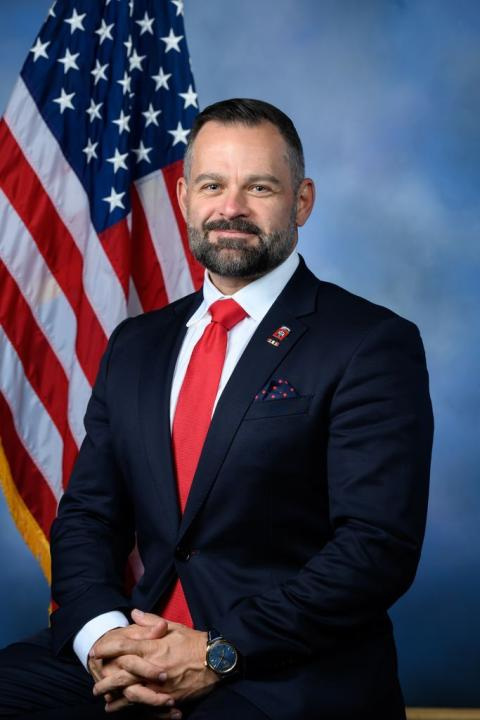 U.S. Rep. Cory Mills represents Florida's 7th District, covering Seminole and southern Volusia counties.