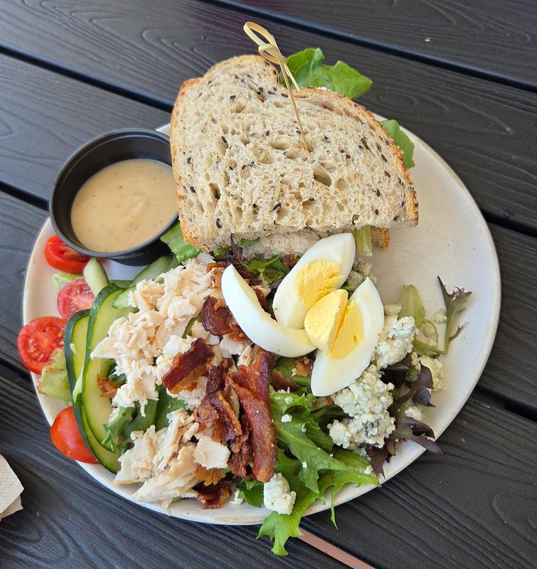The best bang for the buck in town is Aioli's sandwich and salad combo.