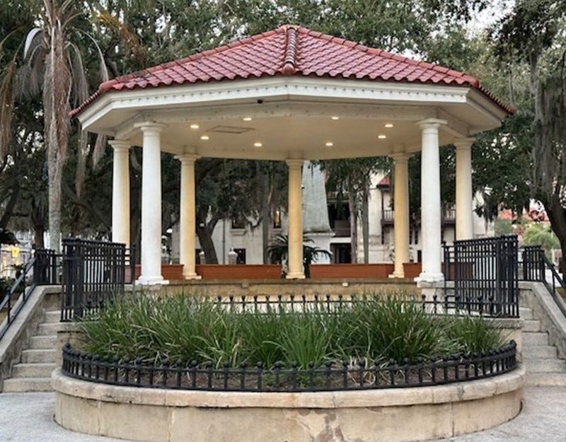 The Plaza in the City of St. Augustine