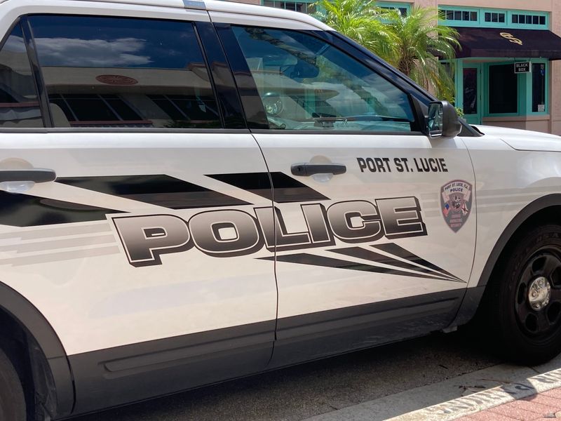 Port St. Lucie Police cruiser.