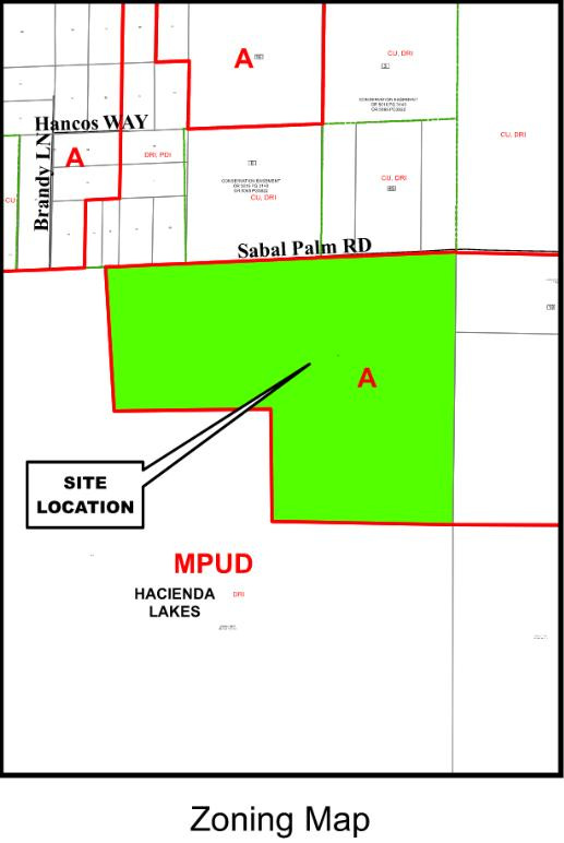 A developer is looking to replace an orange grove with homes, off Sabal Palm Road, in eastern Collier County.