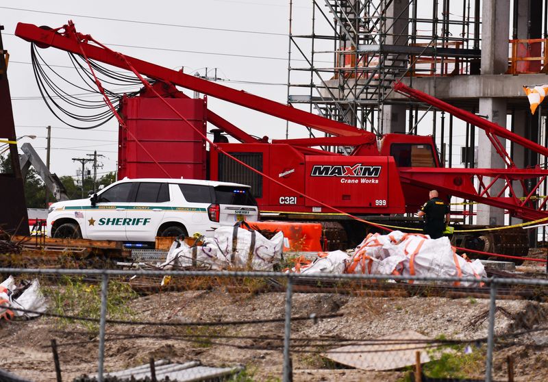 A crane collapsed June 4 at the construction site of the new Cape Canaveral Hospital, off State Road 520  on Merritt Island. Two workers were killed in the accident.