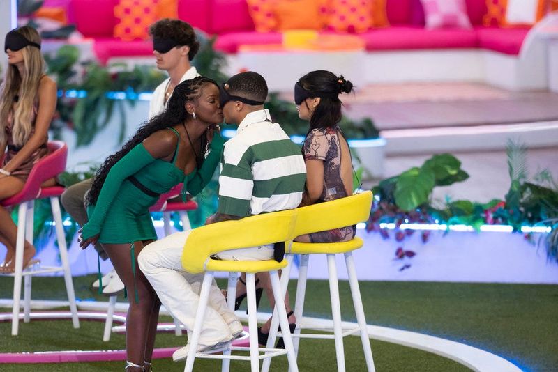 LOVE ISLAND USA -- Episode 701 -- Pictured: Michelle “Chelley” Bissainthe -- (Photo by: Ben Symons/Peacock)