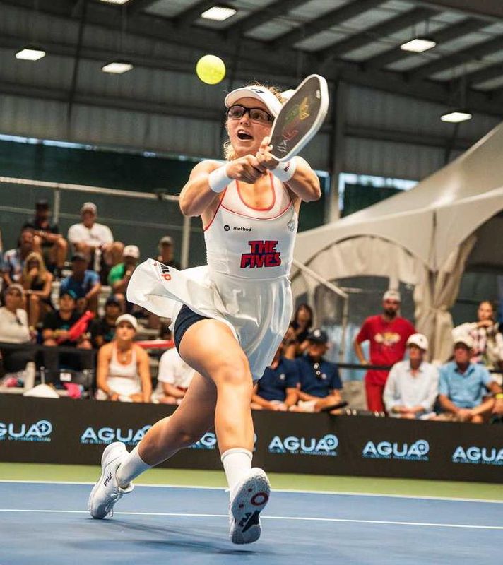 Anna Leigh Waters, the world's top-ranked woman player, is focused solely on women's doubles this week and hopes to reach Saturday's semifinals with partner Jorja Johnson.