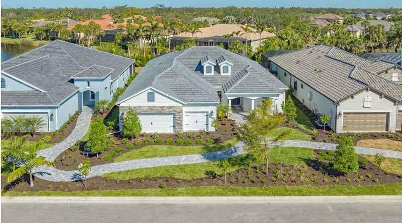 The Captiva is one of six model homes open for tours June 21 at Boca Royale Golf and Country Club at Wellen Park. The home has three bedrooms, three bathrooms and a three-car garage in 2,698 square feet of space.
