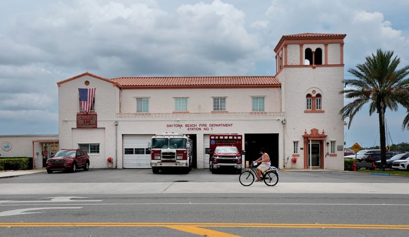 Daytona Beach Fire Department Headquarters and Station One in downtown Daytona Beach, Tuesday, June 10, 2025.