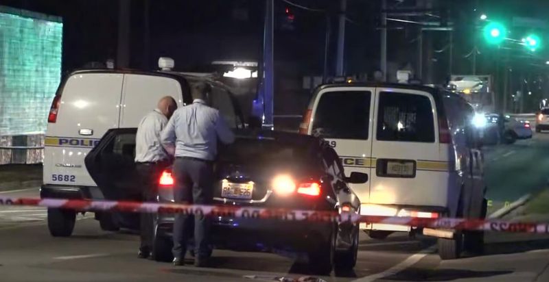 Jacksonville police investigate as fatal shooting outside the Elevation Lounge on Norwood Avenue where a man was killed leaving an argument in the parking lot at closing time June 13, 2025.