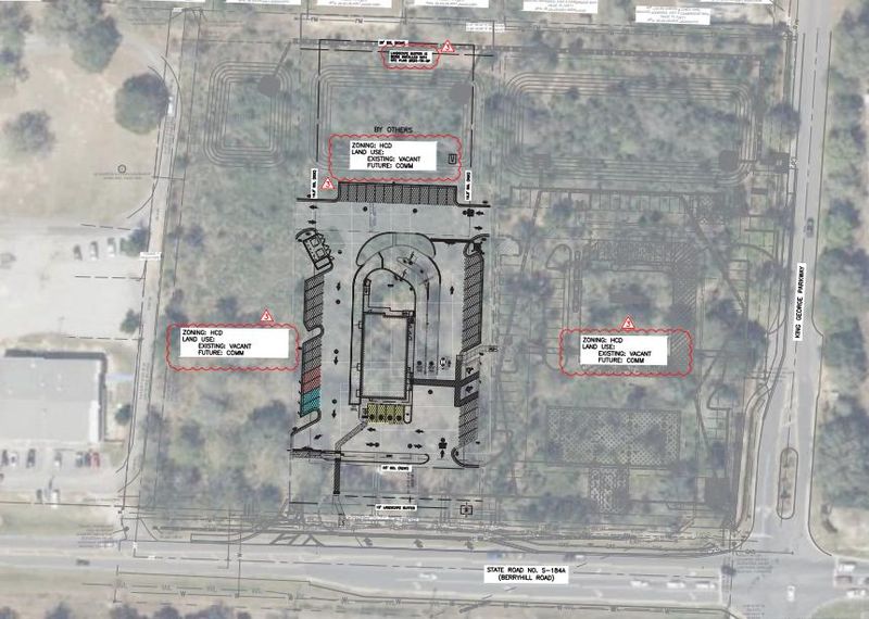 Site plans for a future McDonalds restaurant in Pace that was approved for development in early June by Santa Rosa County officials.