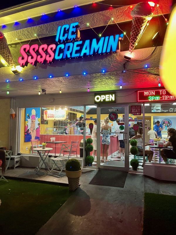 Customers have been lining up for a taste of Dubai at Ice Sssscreamin' in Cape Coral.