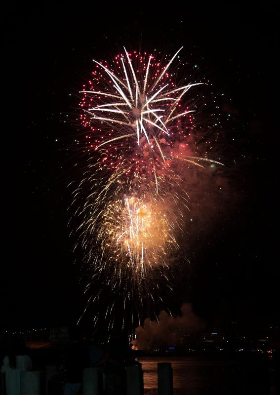 The cities of Bradenton and Palmetto will host 4th of July celebrations on both sides of the Manatee River capped off with a fireworks display.