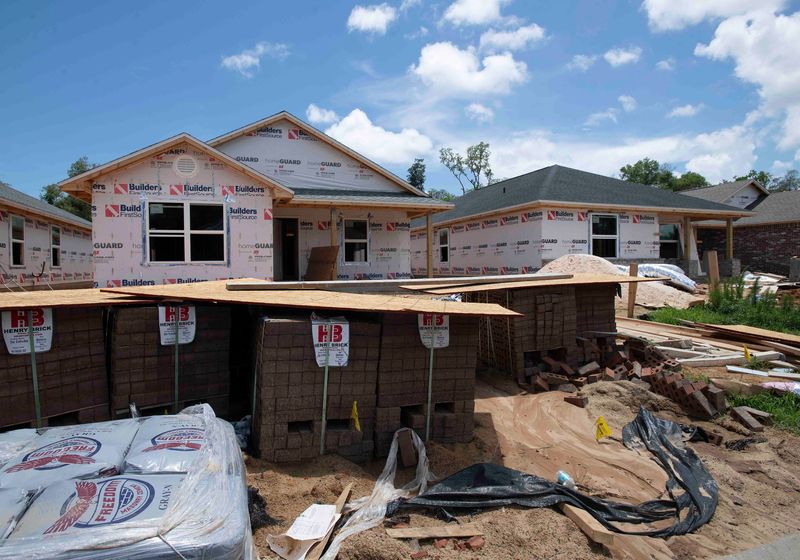 New homes are under construction in southwest Escambia County. Adams Homes is building the Westpointe housing development.