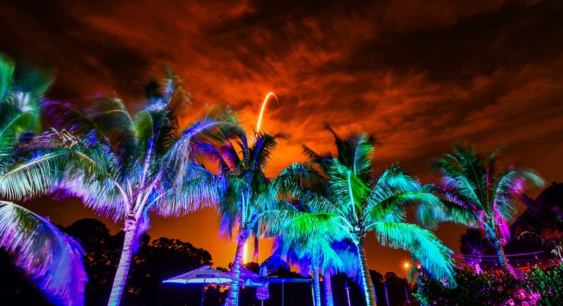 Launch of a SpaceX Falcon 9 rocket on Starlink mission 12-18, launching a batch of Starlink satellites into orbit. The rocket launched at 1:55 a.m. EDT Wednesday, June 18 from Launch Complex 40 at Cape Canaveral Space Force Station.