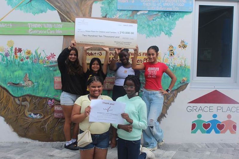 Grace Place Naples has received a huge grant to help fund their new career discovery academy for middle school girls.