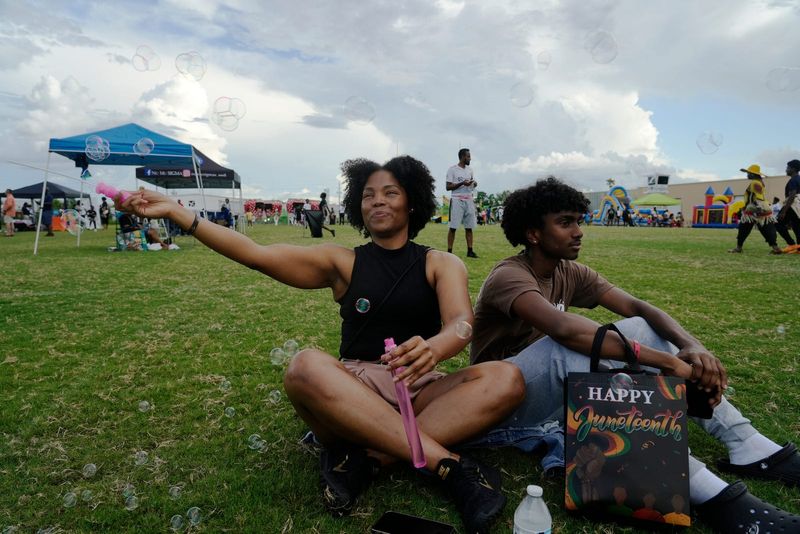 The annual Juneteenth Community Festival in Fort Myers took place at the Stars Complex on Saturday, June 21, 2025. The celebration, presented by the Lee County Black History Society, included vendors, live entertainment, food trucks, a Kids’ Zone, a deejay, fireworks and more.