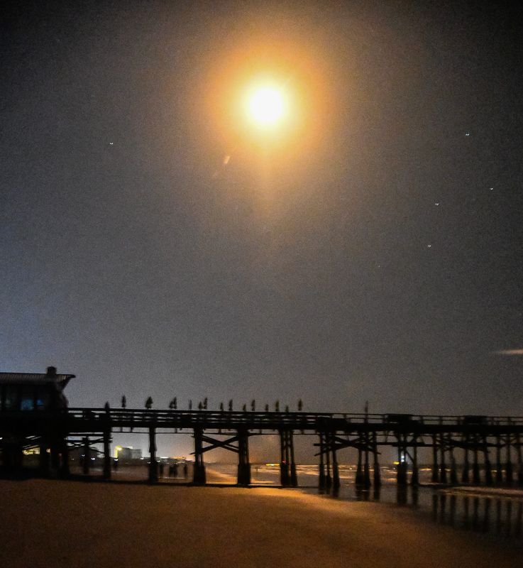 Launch of a SpaceX Falcon 9 rocket on Starlink Mission 10-23 to deliver satellites to low earth orbit. The rocket launched at 1:58 a.m. EDT on Monday June 23 from Launch Complex 40 at Cape Canaveral Space Force Station.