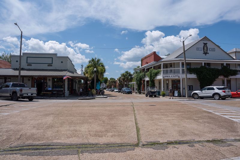 Downtown Apalachicola, Florida as seen on Friday, June 20, 2025.