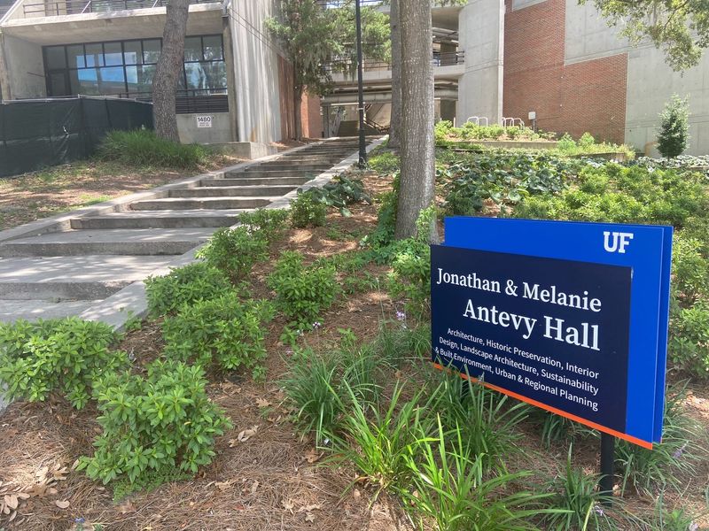 Antevy Hall, 1480 Inner Road, on the University of Florida campus in Gainesville.