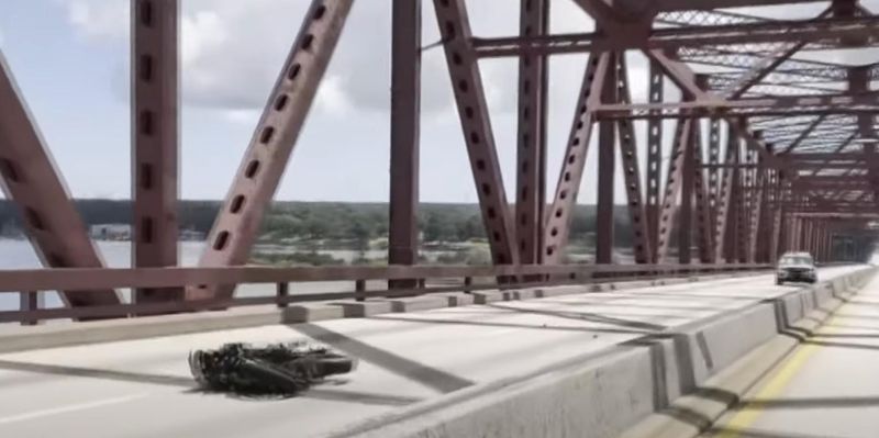 Jaedon Griffin's mother was coming home when she saw what she though could be his motorcycle on its side on the Mathews Bridge on June 22, 2025. It turned out it was following a tragic crash.