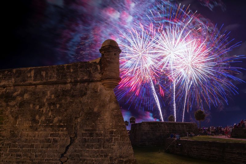 St. Augustine Fourth of July Fireworks