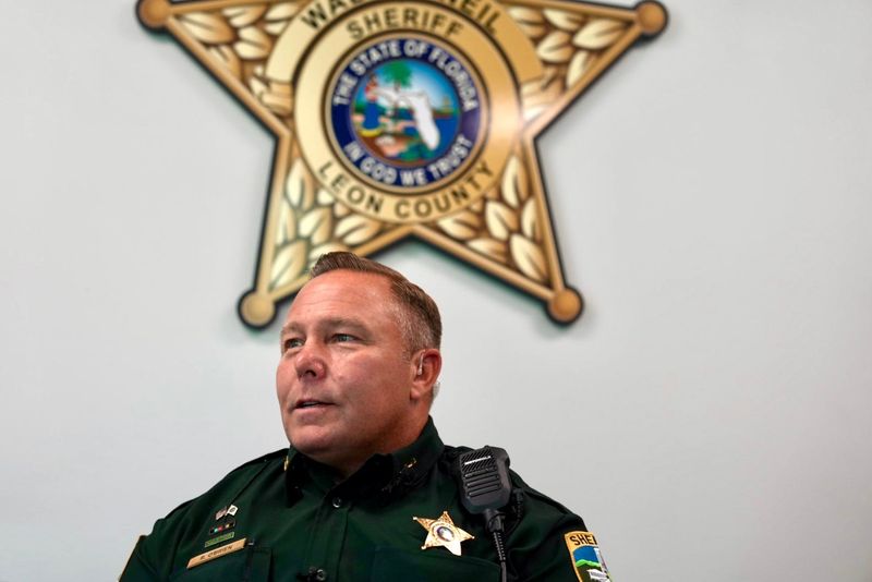 Uniform Patrol Division Chief Ron O’Brien shares details involving a family that was lost in Lake Talquin Forest on Saturday June, 21, 2025.