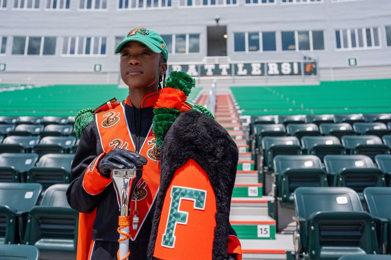 Oluwamodupe “Dupe” Oloyede was recently named the Florida A&M University Marching 100 head drum major. She is the first female head drum major at FAMU.