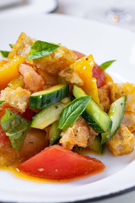 Nolita's panzanella provides a fresh, summery start to your Dining Passport meal.
