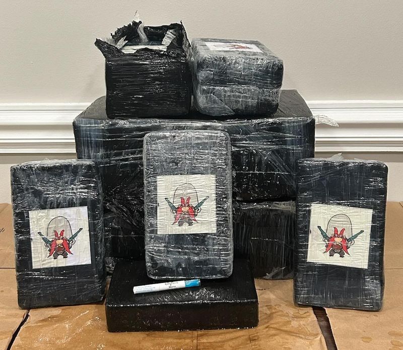 Twenty-five bricks of cocaine were found washed up on the beach in Walton County.