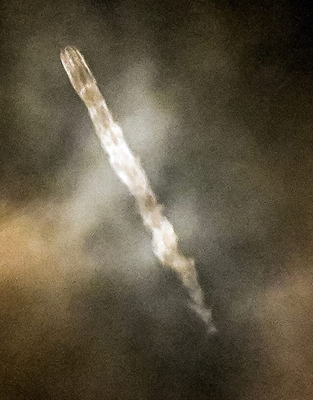 A SpaceX Falcon 9 rocket lifts off from Cape Canaveral Space Force Station July 2, 2025 carrying 27 Starlink V2 satellites. This is SpaceX’s 500th launch overall and the 29th for booster B1067. Craig Bailey/FLORIDA TODAY via USA TODAY NETWORK