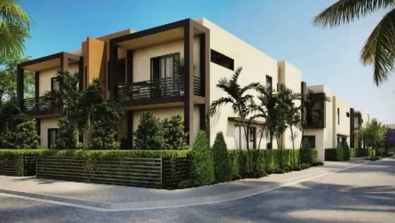 A rendering of a duplex at the proposed Briskel Pointe at Boca Harbor development.