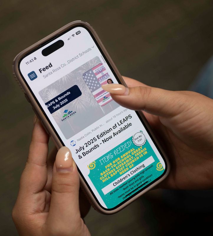 The Santa Rosa County School District recently launched an app – SRCDS – to help parents keep up with the goings-on at their child’s school