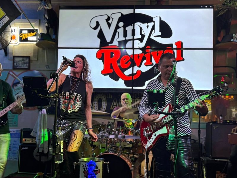 Vinyl Revival will July 8 at Bands on the Beach on Pensacola Beach