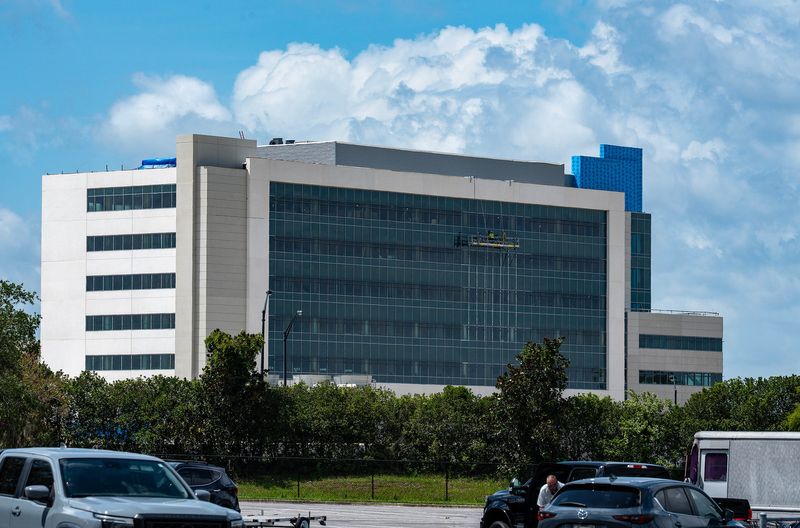 New Orlando Health hospital collaborating with Watson Clinicon Lakeland Highlands Hospital, which is located off Lakeland Highlands Road.Monday July 7, 2025 in Lakeland Fl. 
Ernst Peters/The Ledger